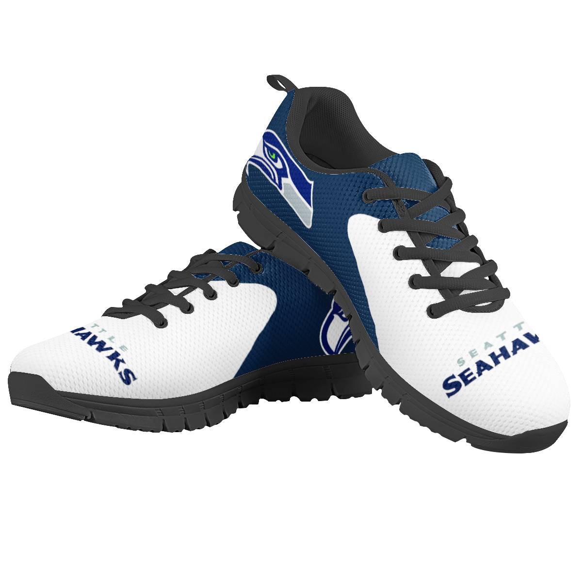 Men's Seattle Seahawks AQ Running Shoes 002